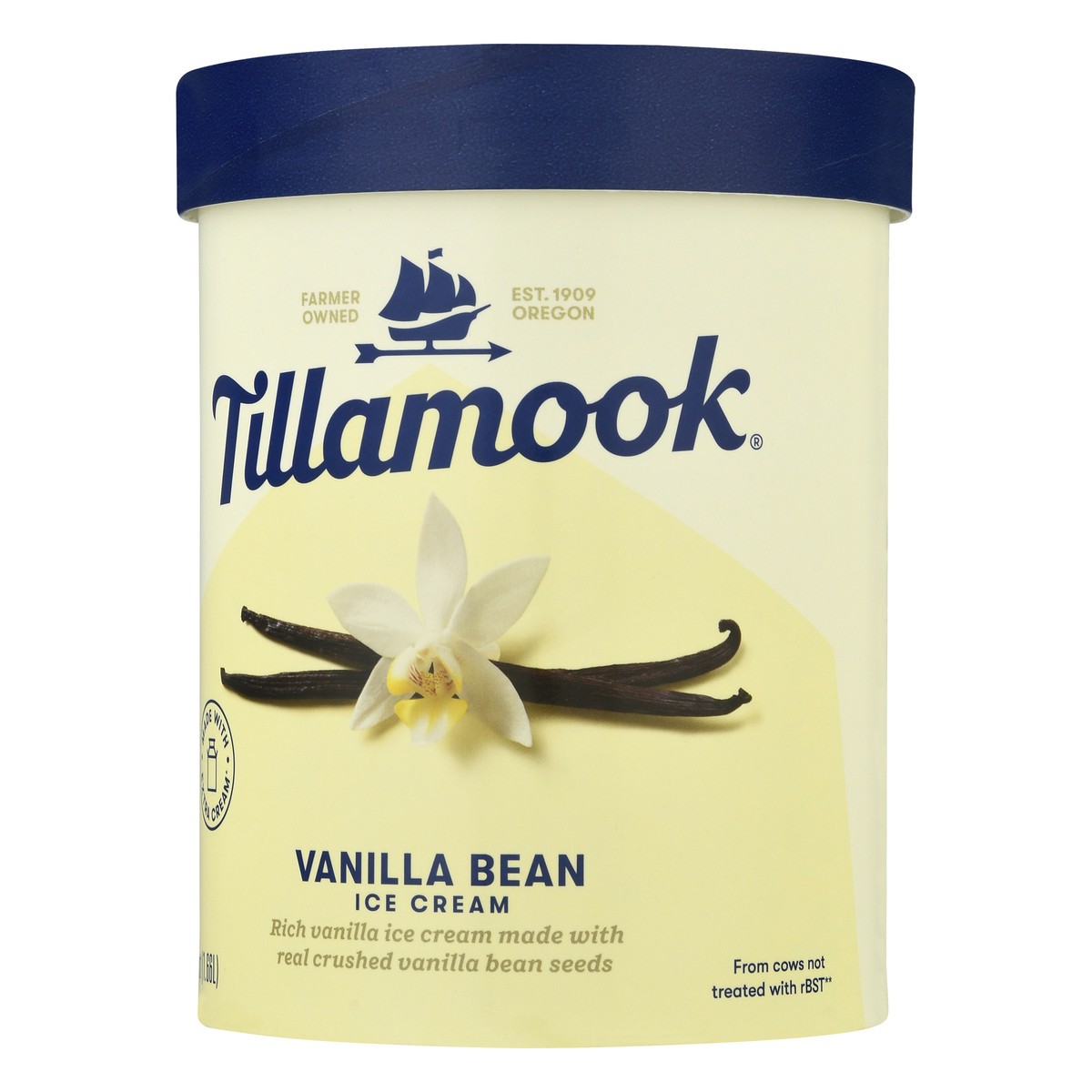 slide 3 of 9, Tillamook Vanilla Bean Ice Cream 1.75 qt, 1.75 qt