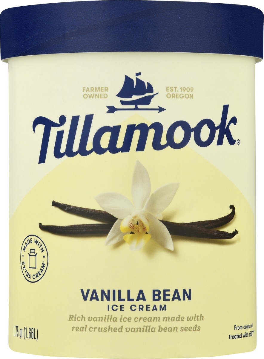 slide 9 of 9, Tillamook Vanilla Bean Ice Cream 1.75 qt, 1.75 qt