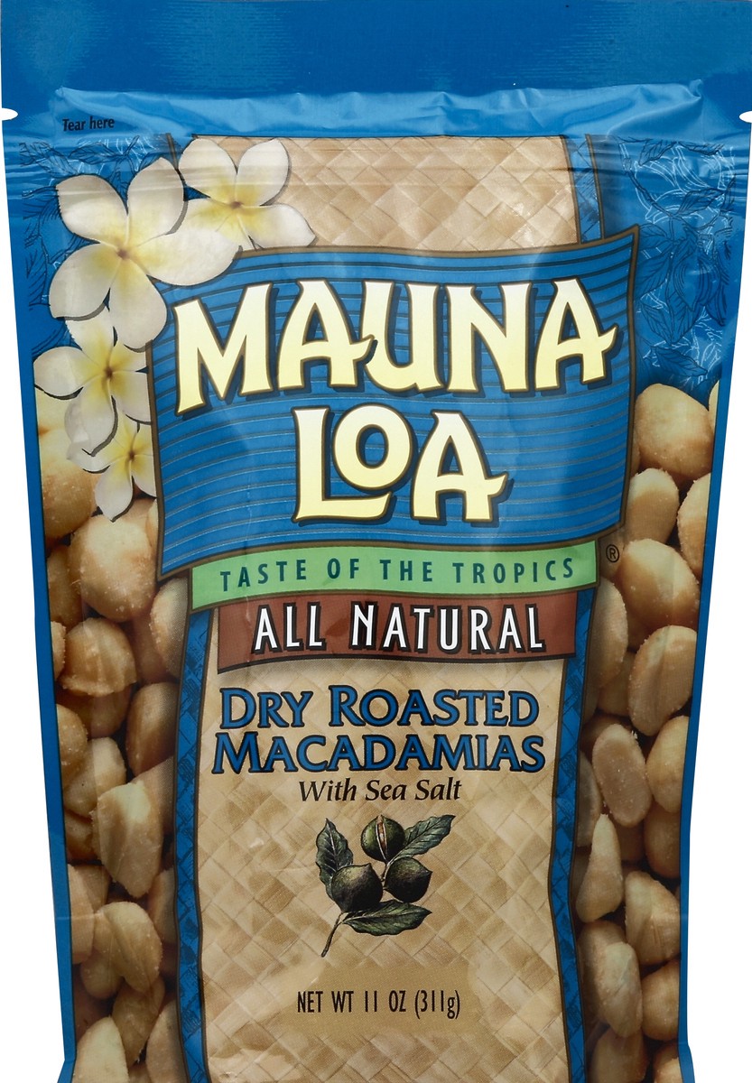 slide 1 of 3, Mauna Loa Macadamias 11 oz, 10 oz