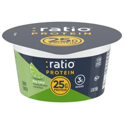 :ratio Yogurt Protein Cultured Dairy Snack, Key Lime, 25g Protein, 5.3 OZ