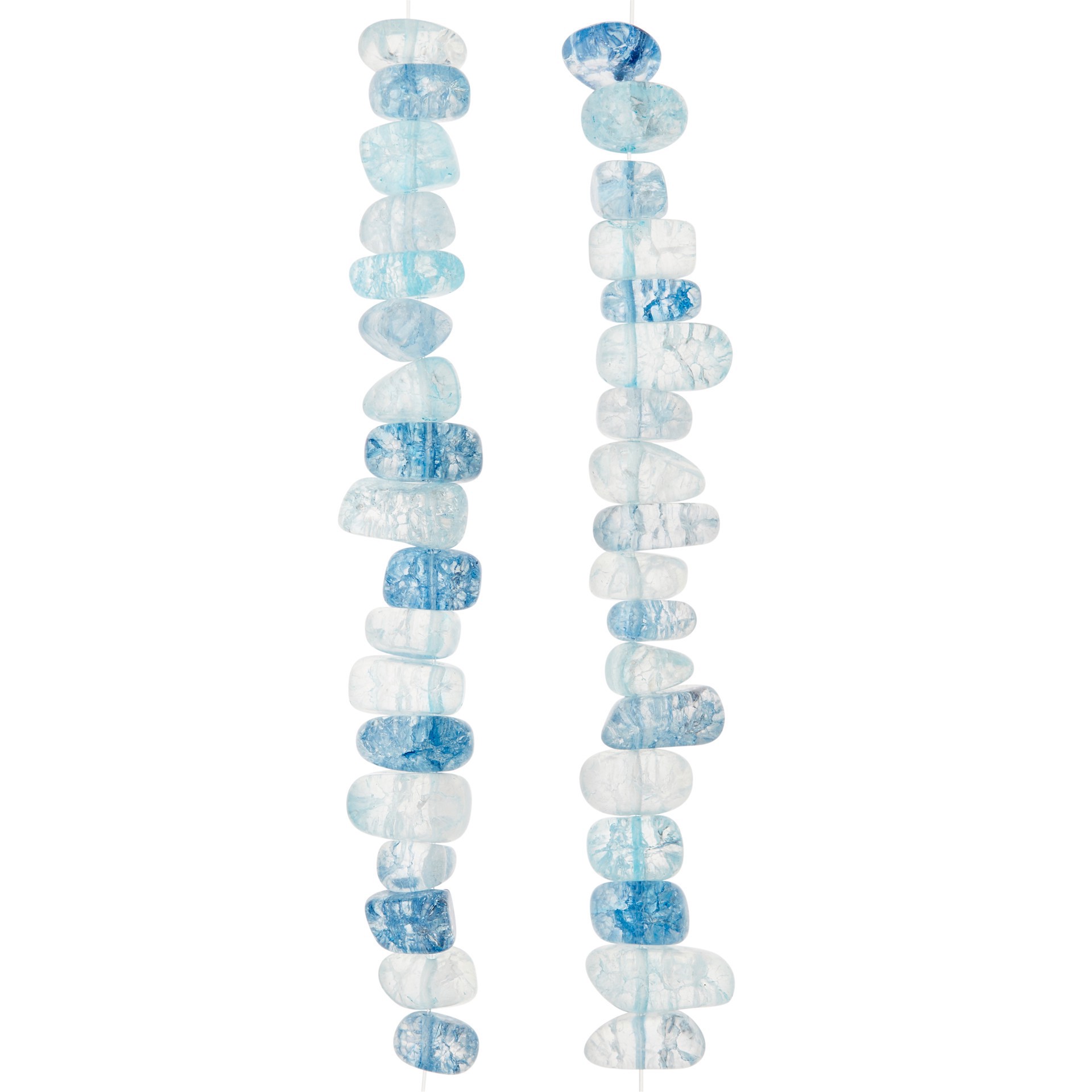 slide 2 of 3, Aqua Mix Quartz Chip Beads By Bead Landing, 8mm-15mm