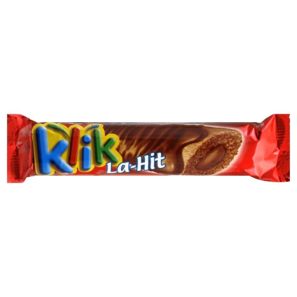slide 1 of 1, Klik La-Hit Chocolate Bar, 1.23 oz