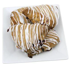 Hy-Vee Raspberry White Chocolate Scones 6 Count
