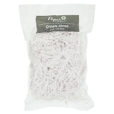 slide 1 of 1, International Greetings White Crinkle Shred, 1 ct