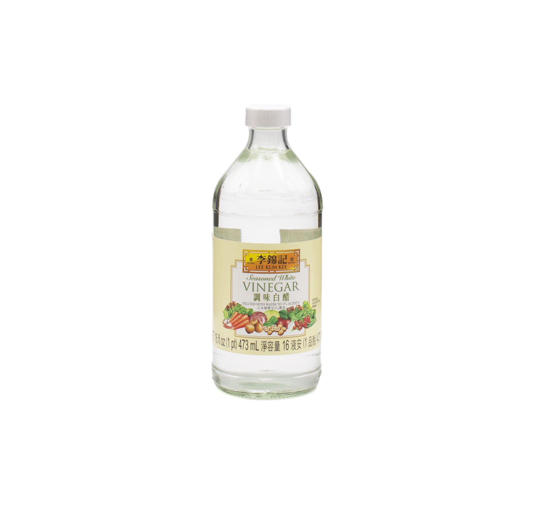 slide 1 of 1, Lee Kum Kee White Vinegar, 473 ml