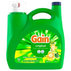 Gain Liquid Laundry Detergent Original Scent - 134 Loads, 177 fl oz