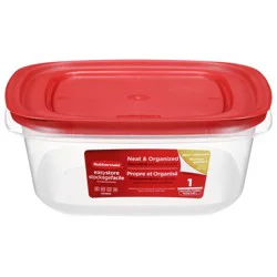 Rubbermaid 14.66-Cup EasyStore Square Container, Food Storage Container, Food Storage Container with Lids