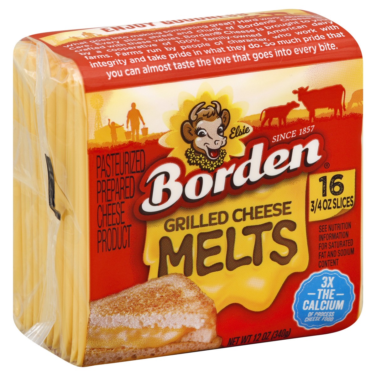 slide 4 of 6, Borden Cheese Product 16 ea, 16 ct