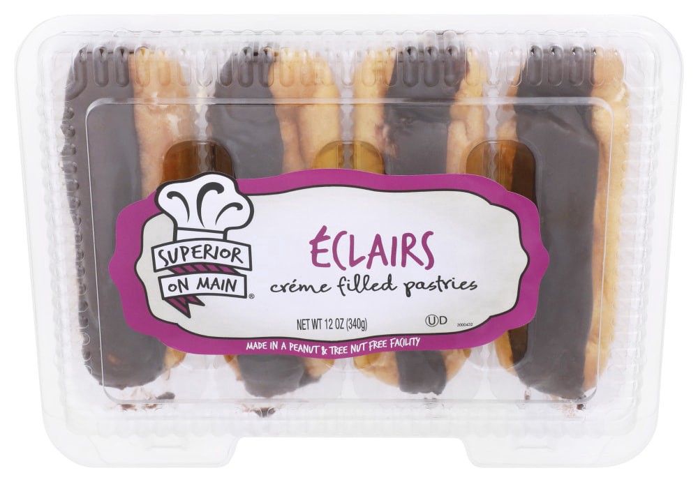 slide 1 of 5, Superior on Main Eclairs, 4 ct