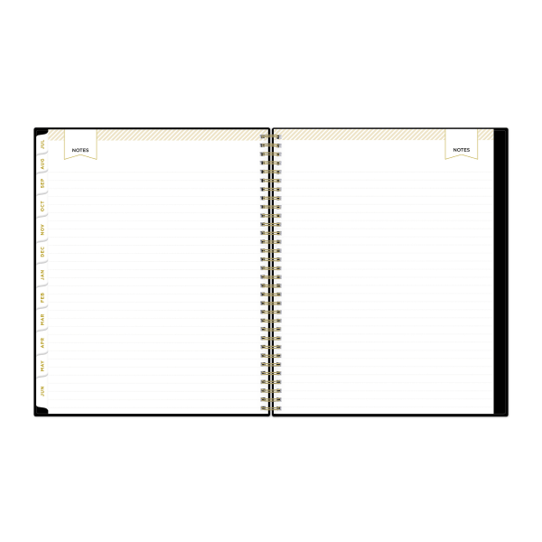 slide 3 of 6, 2024-2025 Day Designer Weekly/Monthly Planning Calendar, 8-1/2"" X 11"", Black, July To June, 144863, 1 ct