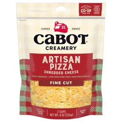 Cabot Artisan Pizza Shredded Cheese, 8 oz