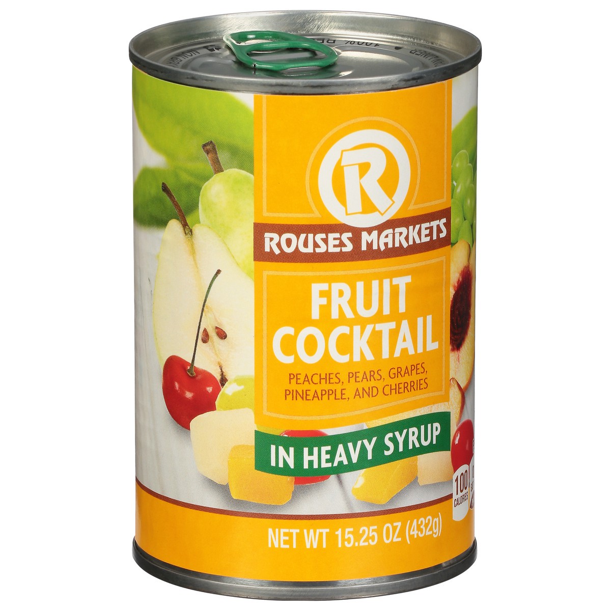 slide 7 of 9, Rouses Markets Fruit Cocktail in Heavy Syrup 15.25 oz, 15.25 oz