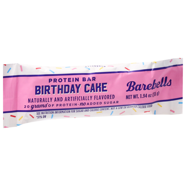 slide 1 of 1, Barebells Birthday Cake, 1.9 oz