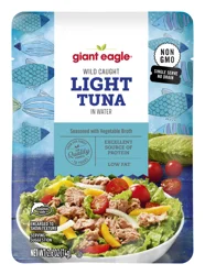 Giant Eagle Light Tuna Pouch - 2.5 oz
