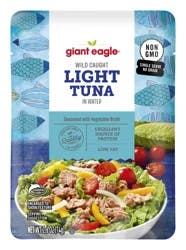 Giant Eagle Light Tuna Pouch - 2.5 oz