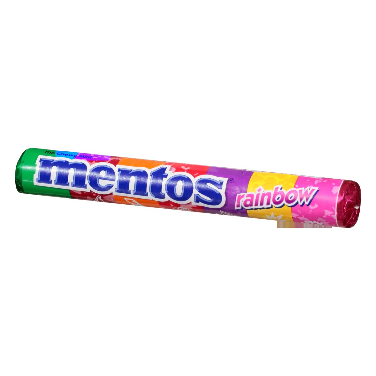 slide 7 of 12, Mentos Singles Rainbow Gum 1.32 Oz, 1.3 oz