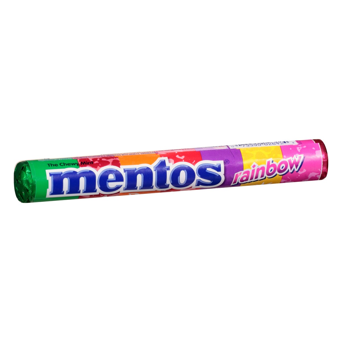 slide 2 of 12, Mentos Singles Rainbow Gum 1.32 Oz, 1.3 oz