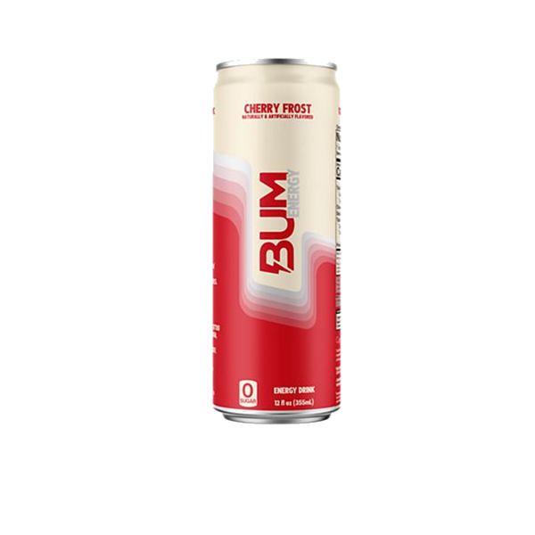 slide 1 of 1, Bum Energy Cherry Frost Energy Drink 12 fl oz, 12 fl oz