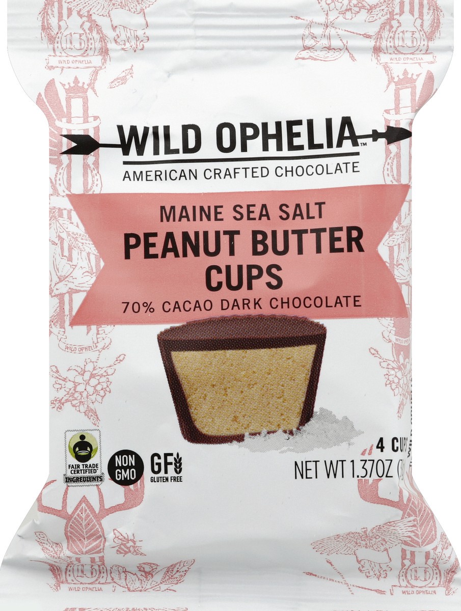 slide 5 of 5, Wild Ophelia Peanut Butter Cups 4 ea, 4 ct