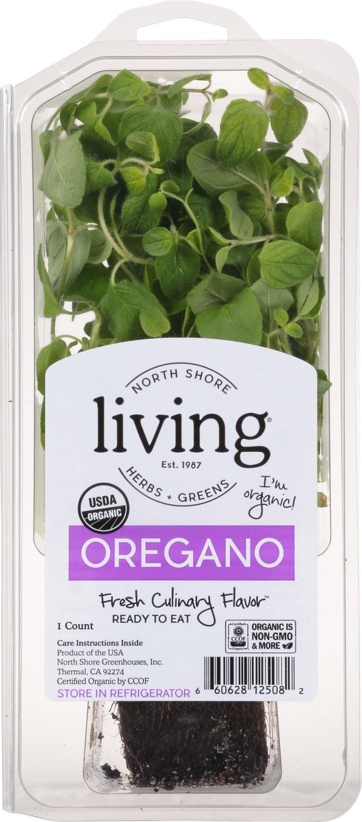 slide 5 of 7, North Shore Living Oregano Organic, 