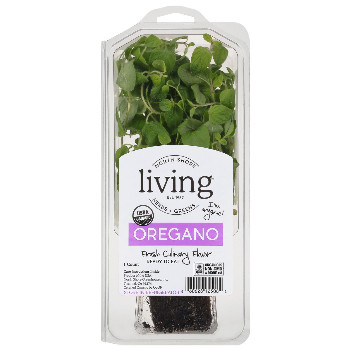 slide 1 of 7, North Shore Living Oregano Organic, 