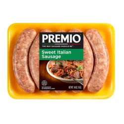 Premio Sweet Italian Sausage Patties - 16 oz