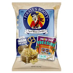 Pirate's Booty Aged White Cheddar Baked Rice & Corn Puffs