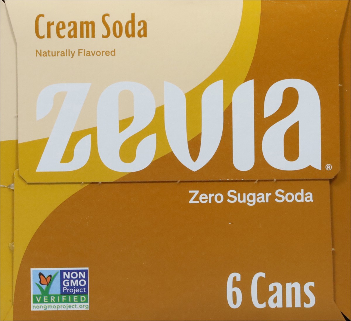 slide 7 of 9, Zevia Zero Sugar Cream Soda 6 - 12 fl oz Cans, 6 ct