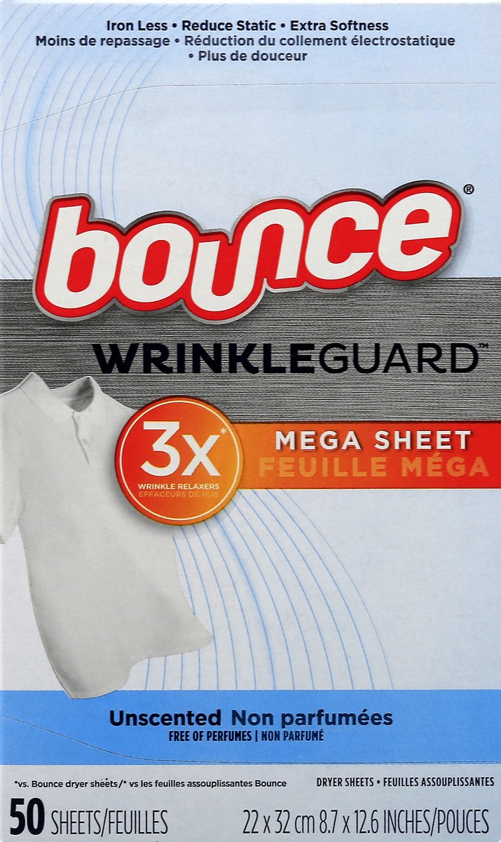 slide 1 of 9, Bounce Dryer Sheets 50 ea, 50 ct