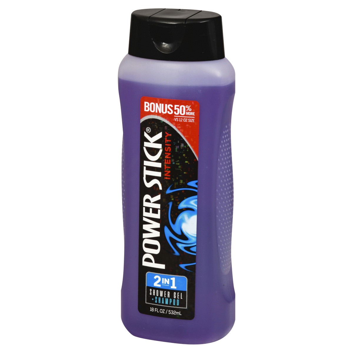 slide 3 of 12, Power Stick Intensity 2-In-1 Shower Gel, 18 fl oz