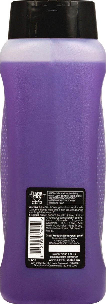 slide 5 of 12, Power Stick Intensity 2-In-1 Shower Gel, 18 fl oz