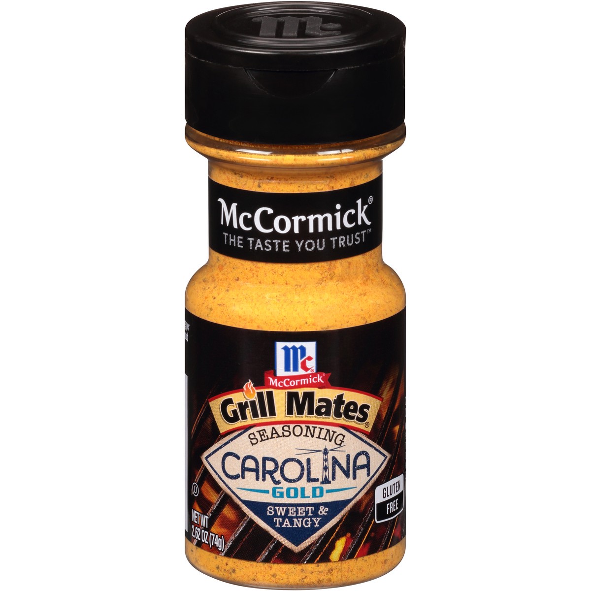 slide 1 of 7, McCormick Grill Mates Carolina Gold Seasoning 2.62 oz. Shaker, 2.62 oz