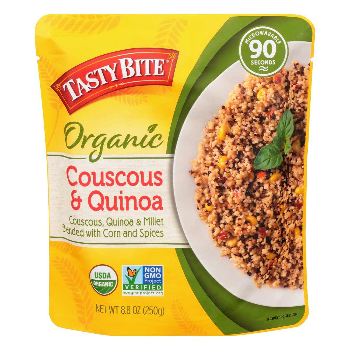 slide 12 of 12, Tasty Bite Organic Couscous & Quinoa 8.8 oz, 8.8 oz