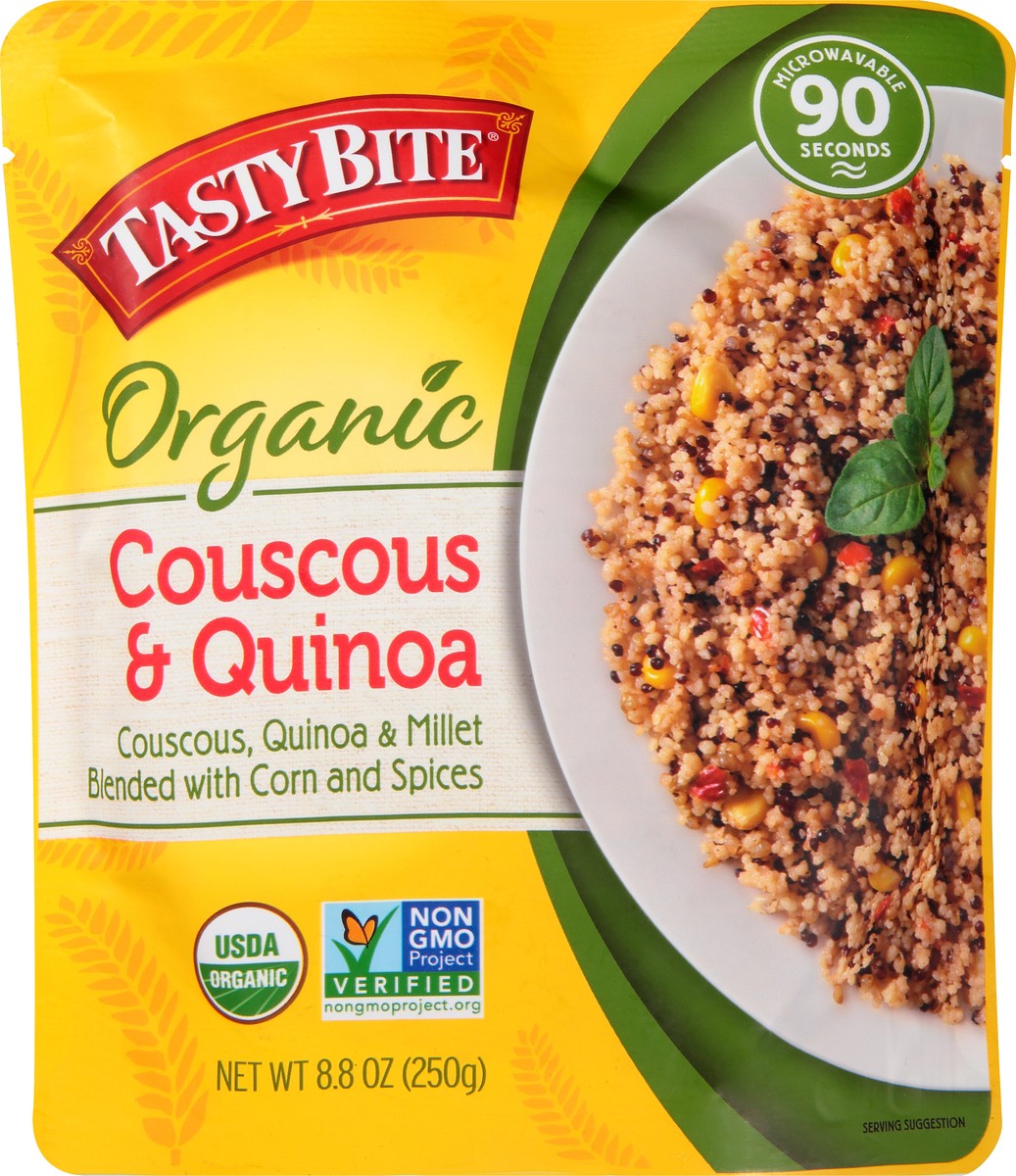 slide 5 of 12, Tasty Bite Organic Couscous & Quinoa 8.8 oz, 8.8 oz