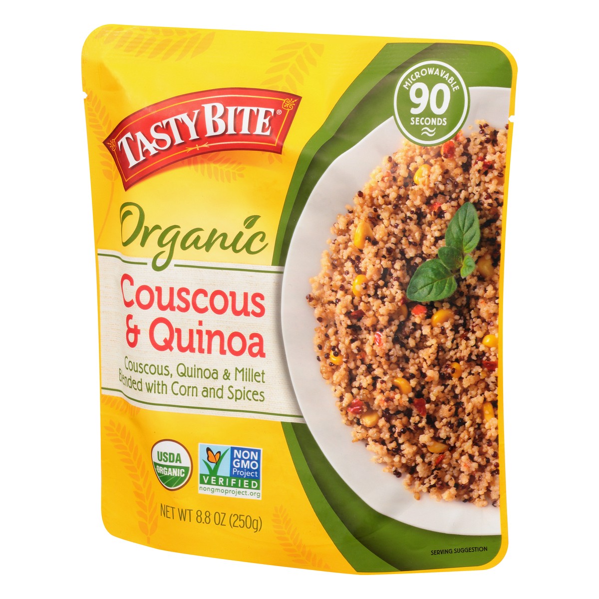 slide 6 of 12, Tasty Bite Organic Couscous & Quinoa 8.8 oz, 8.8 oz