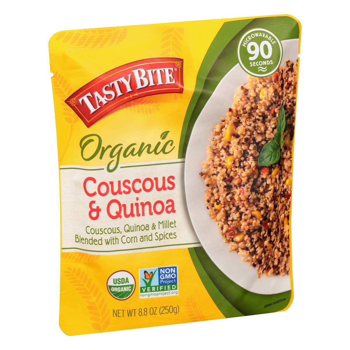 slide 10 of 12, Tasty Bite Organic Couscous & Quinoa 8.8 oz, 8.8 oz