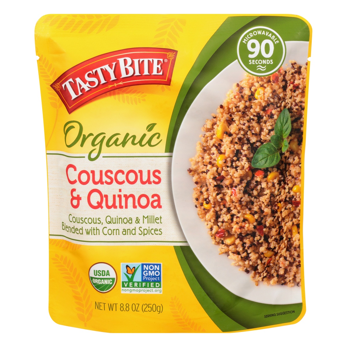 slide 1 of 1, Tasty Bite Rice, Organic Couscous Quinoa, 8.8 oz