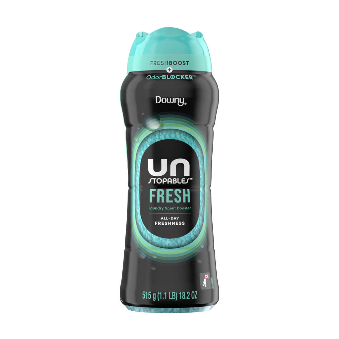 slide 1 of 19, Downy Unstopables In-Wash Laundry Scent Booster Beads, Fresh, 18.2 oz