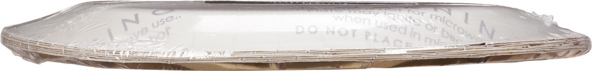 slide 2 of 10, Touch of Color Gold Plates 8 ea, 8 ct