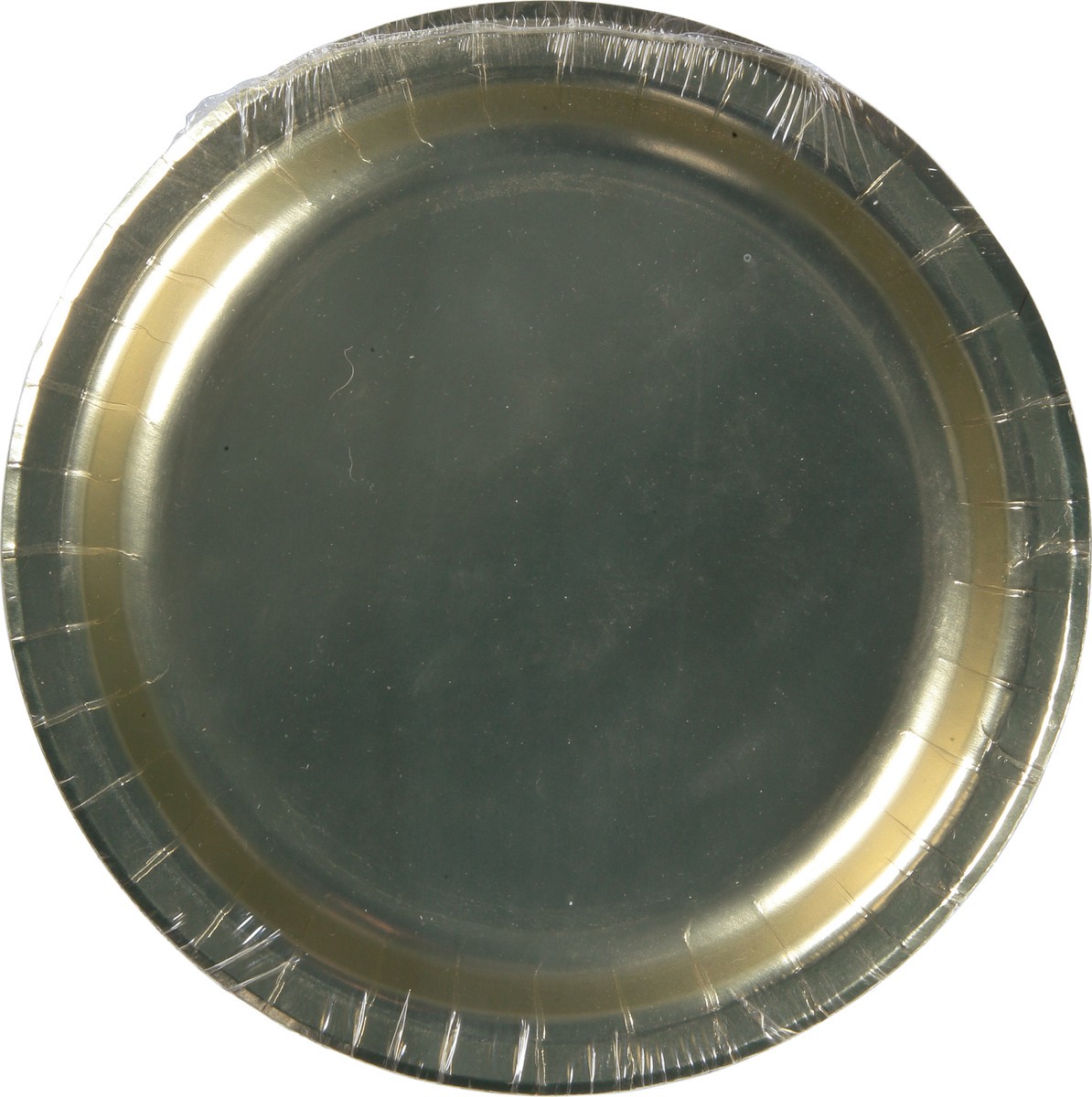 slide 4 of 10, Touch of Color Gold Plates 8 ea, 8 ct