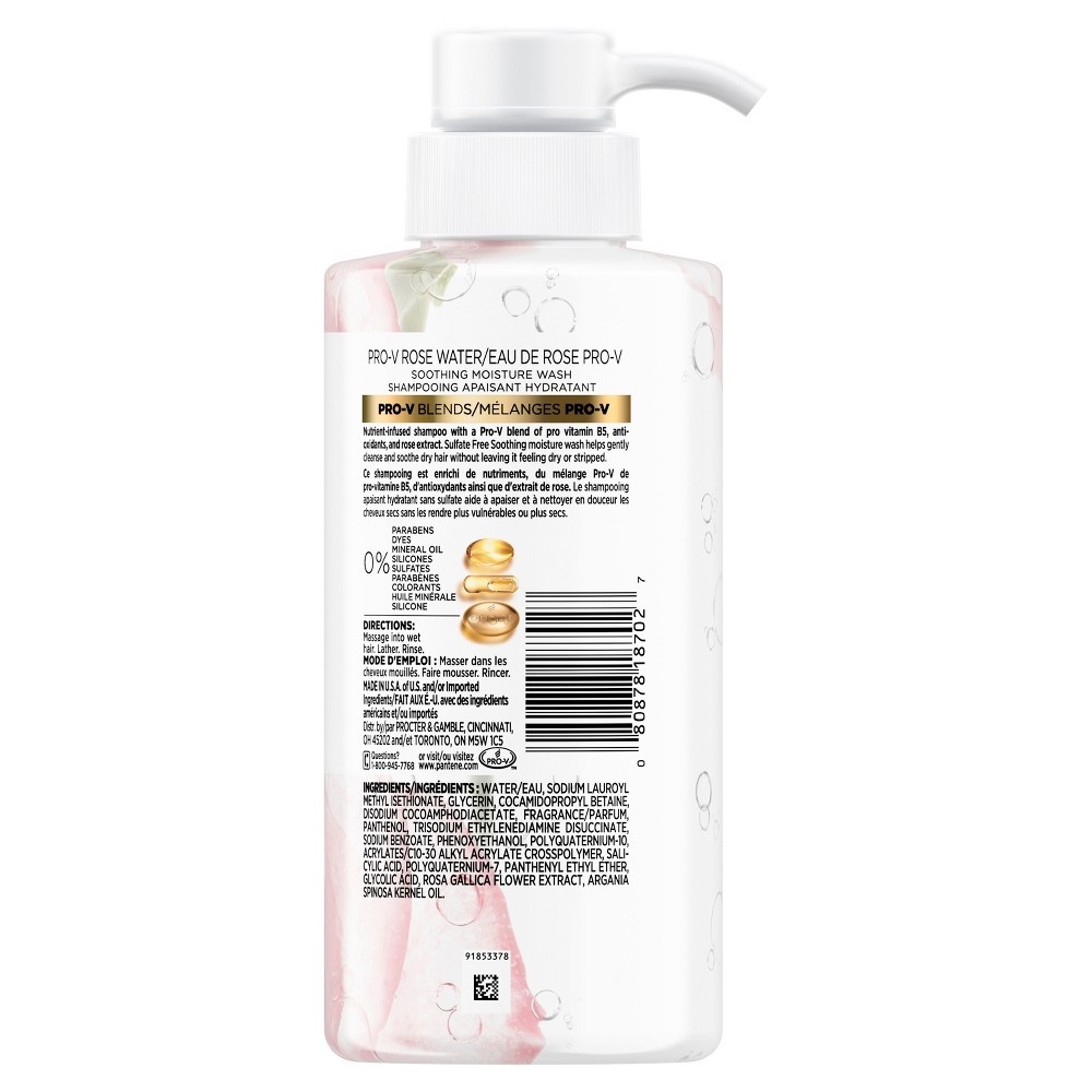 Pantene Pro-V Blends Rose Water Shampoo 10.1 fl oz | Shipt