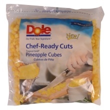 slide 1 of 1, Dole Pineapple Cubes, 5 lb