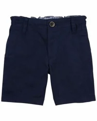 Oshkosh Baby Stretch Chino Shorts Navy 24M