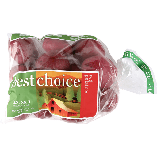 slide 1 of 1, Best Choice Red Potatoes, 5 lb