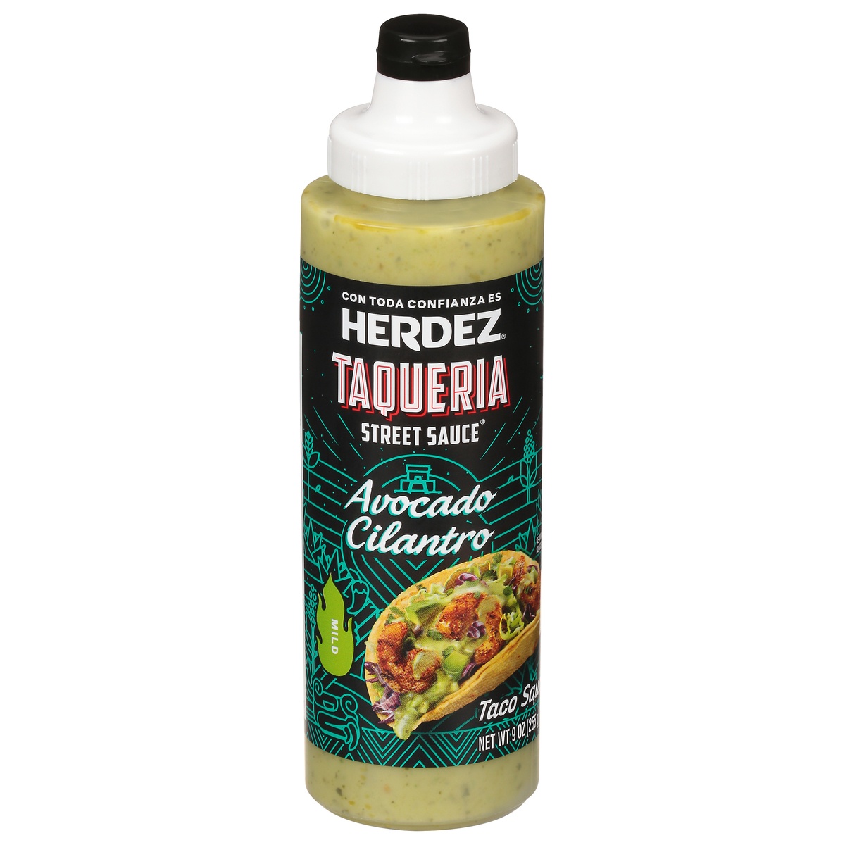 slide 1 of 3, Herdez Avocado Cilantro Taqueria Street Sauce, 1 ct