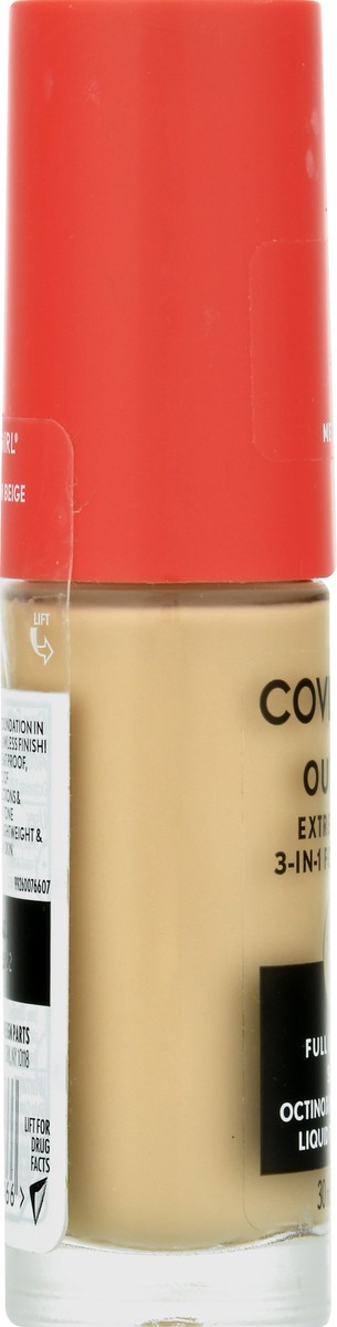 slide 4 of 12, Covergirl Outlast 3-in-1 Extreme Wear Medium Beige 842 Foundation 30 ml, 30 ml