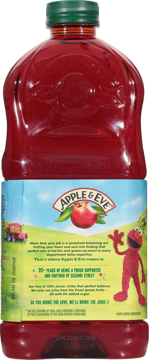 slide 5 of 9, Apple & Eve Cookie Monster's Berry 100% Juice 64 fl oz, 64 fl oz