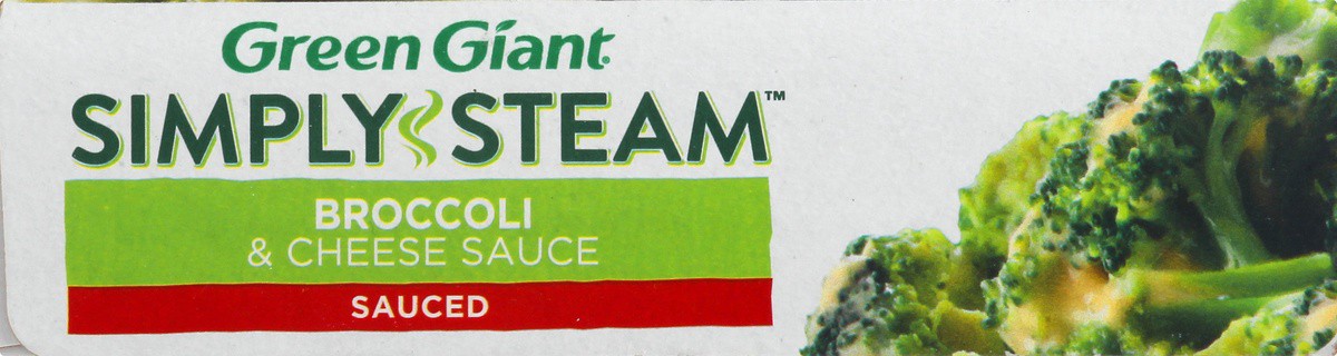 slide 6 of 9, Green Giant Simply Steam Sauced Broccoli & Cheese Sauce, 10 oz