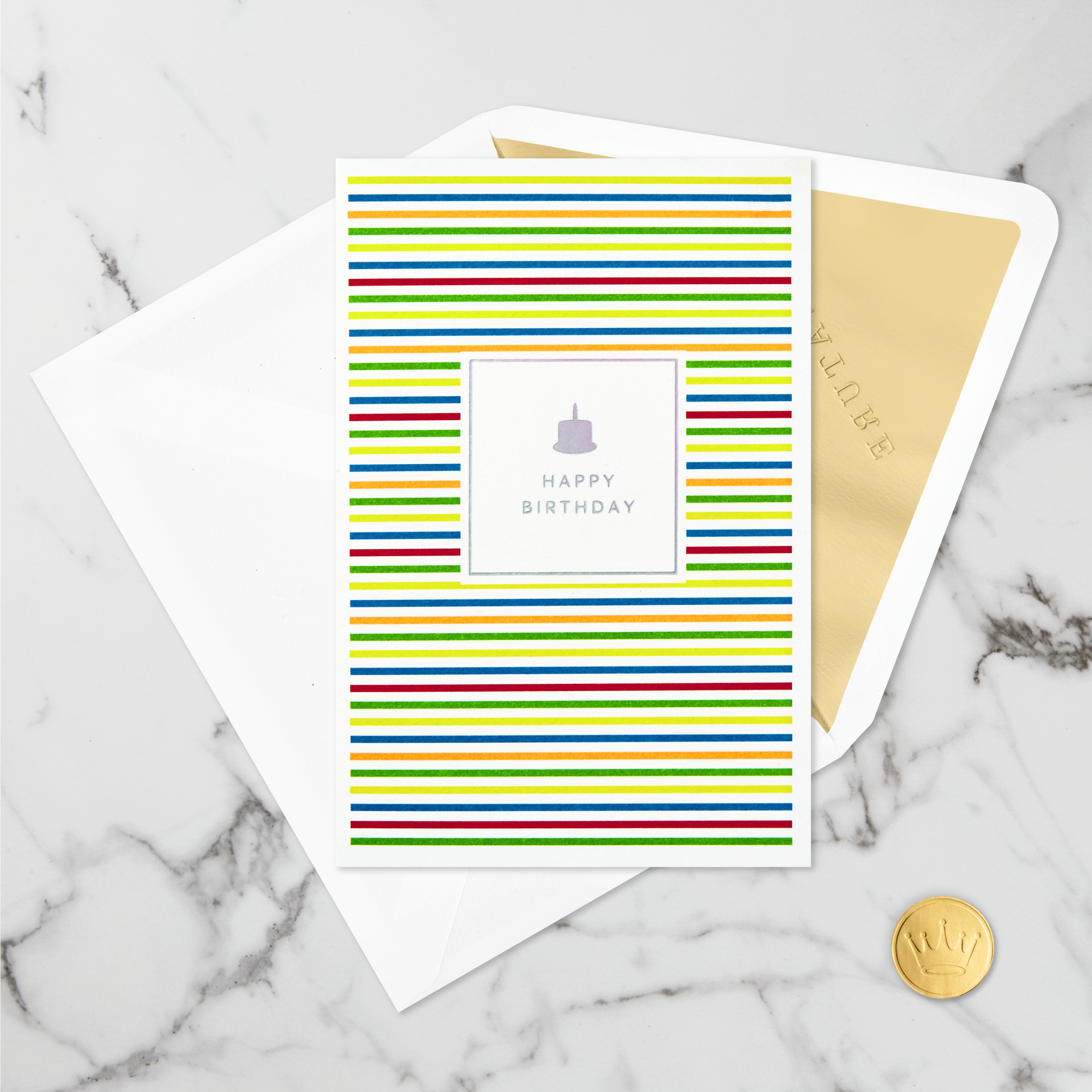 slide 3 of 3, Hallmark Signature Paper Wonder Pop Up Birthday Card (Happy Birthday), 1 ct