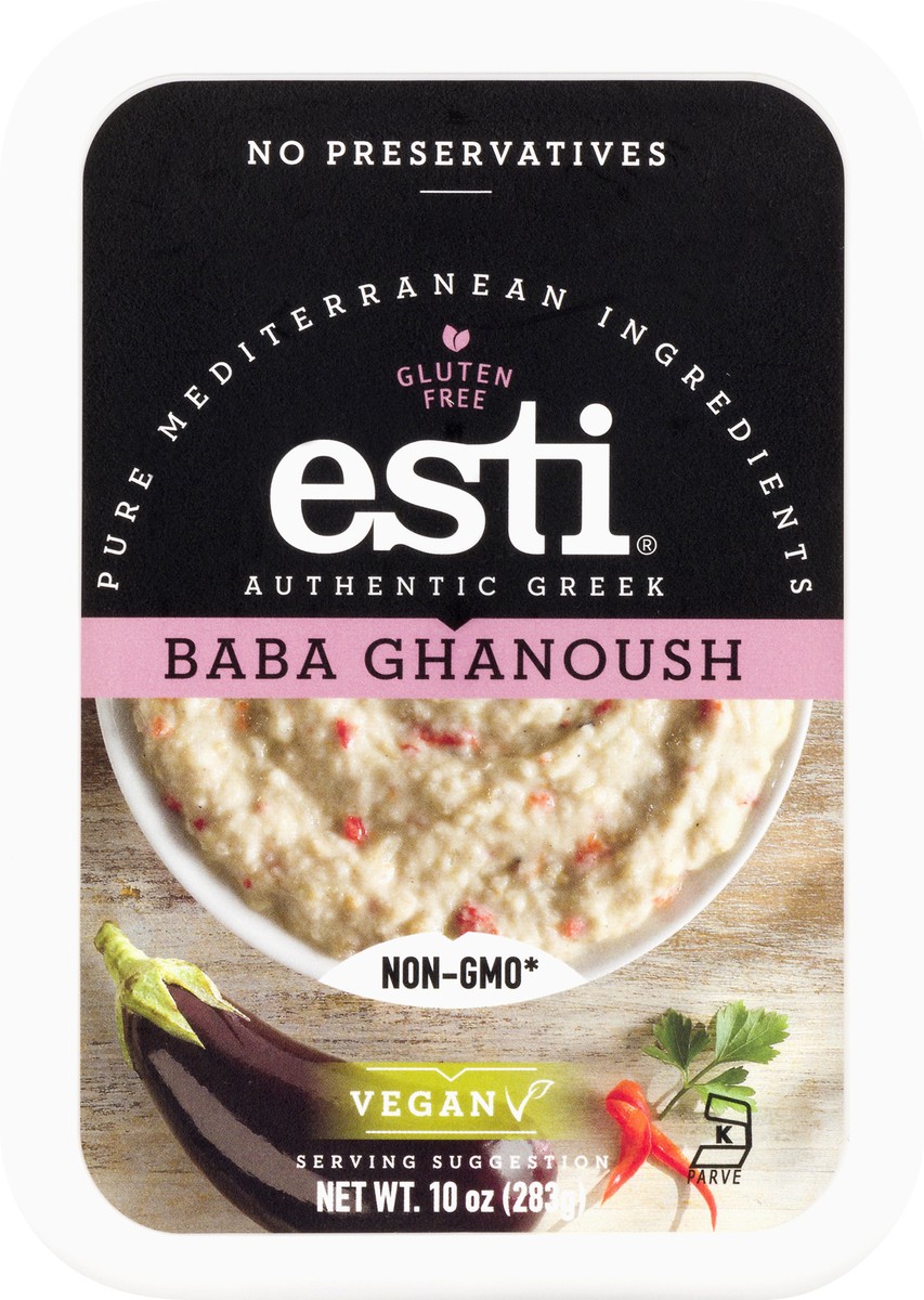 slide 9 of 13, esti Baba Ghanoush 10 oz, 10 oz